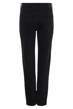 New Pieces Pckelly Straight Jeans Bl102 4421715 Black