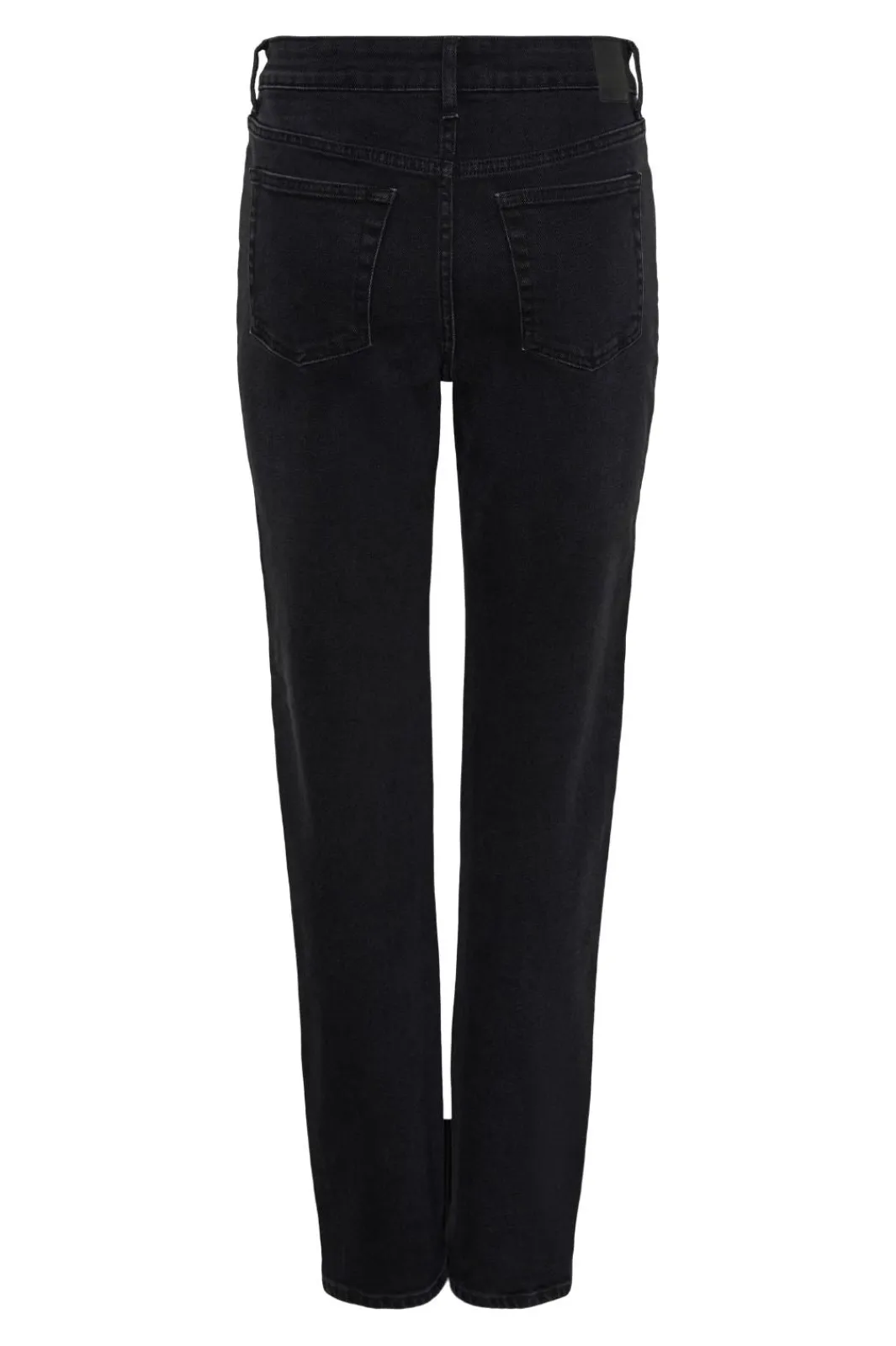 New Pieces Pckelly Straight Jeans Bl102 4421715 Black