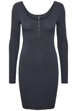 Clearance Pieces Pckitte Ls Dress 4402113 Ombre Blue