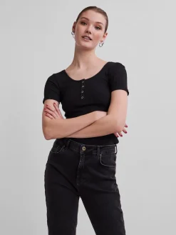 Outlet Pieces PcKitte SS Top Black
