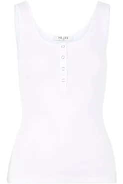 Outlet Pieces Pckitte Tank Top Bright White