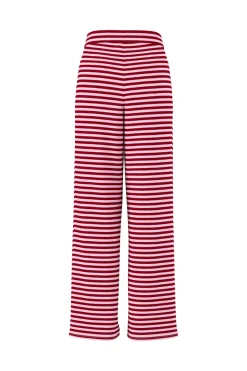 Outlet Pieces Pclaya Wide Pants 5042474 Goji Berry Pink Tulle