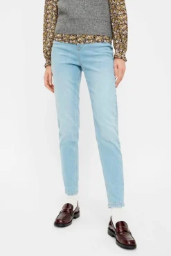 Clearance Pieces PcLeah Mom HW Ankel Light Blue Denim