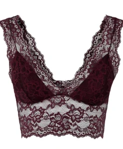 Pieces PcLina Lace Bra Port Royal
