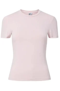 Online Pieces Pclula Ss Tee 4897673 Roseate Spoonbill