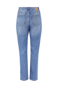 Hot Pieces Pcluna Straight Mb57 3790450 Medium Blue Denim