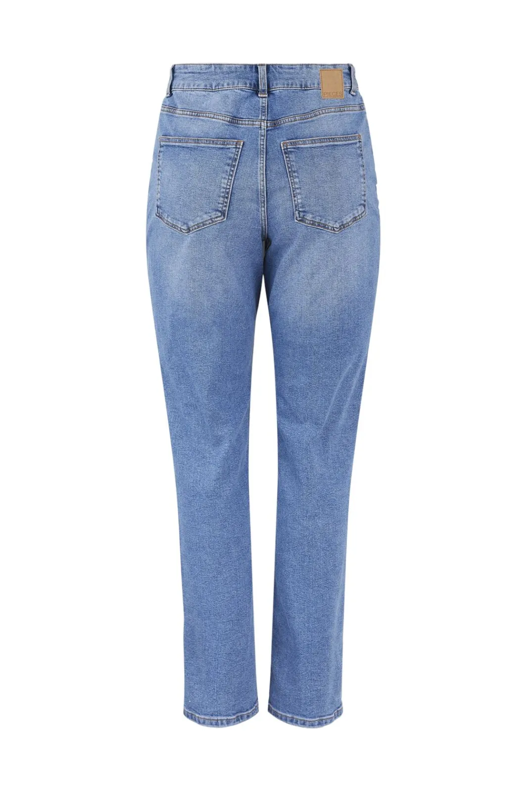 Hot Pieces Pcluna Straight Mb57 3790450 Medium Blue Denim