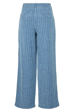 Pieces Pcmalba Wide Denim Pants 4847944 Medium Blue Denim Washed