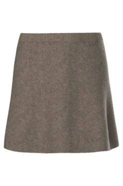 Sale Pieces Pcmalou Knit Skirt Pwp 4870460 Morel