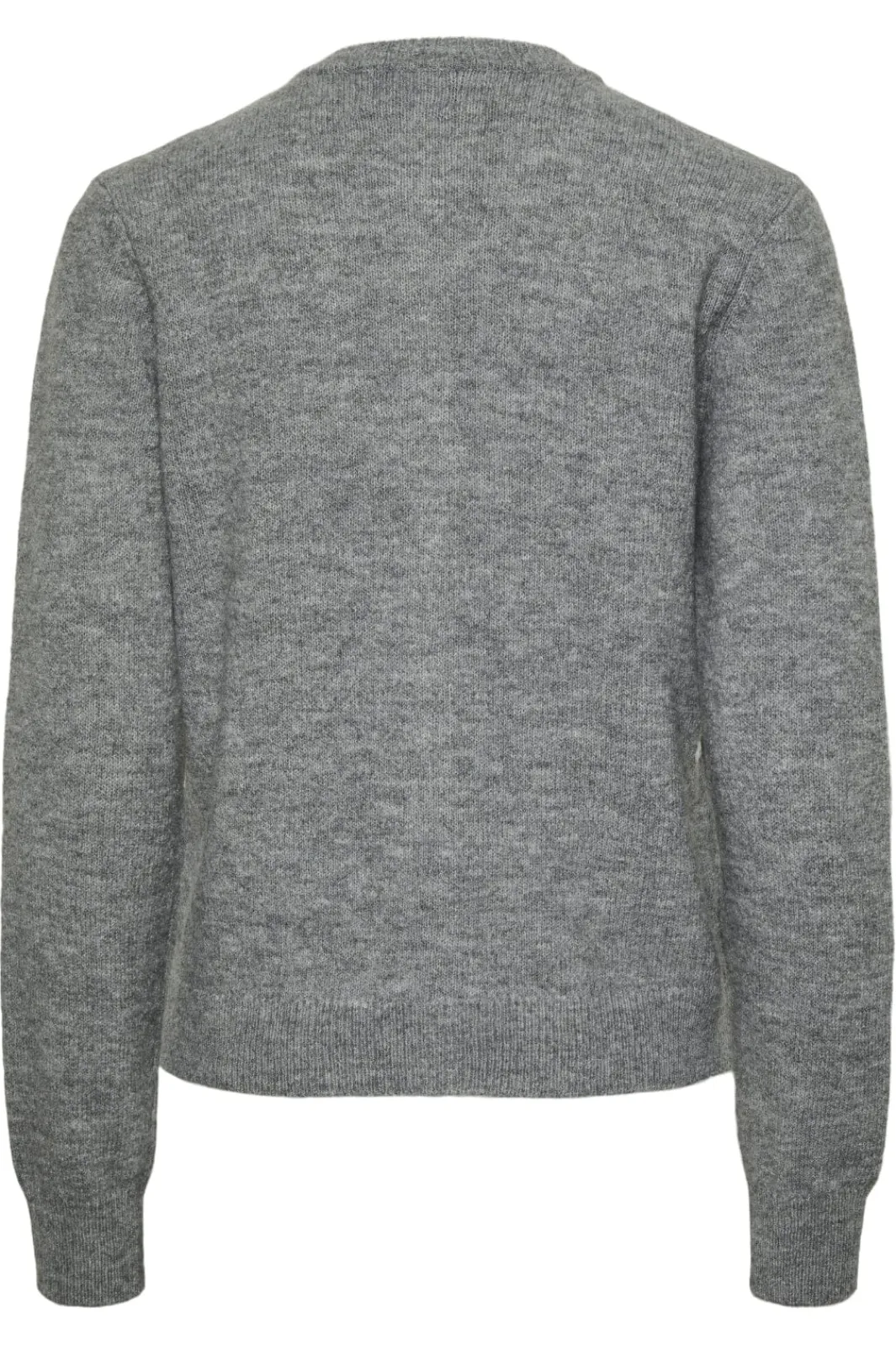 Clearance Pieces Pcmalou Ls Knit Cardigan 4635852 Medium Grey Melange