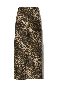 Clearance Pieces Pcmari Long Skirt 4749123 Black Leo