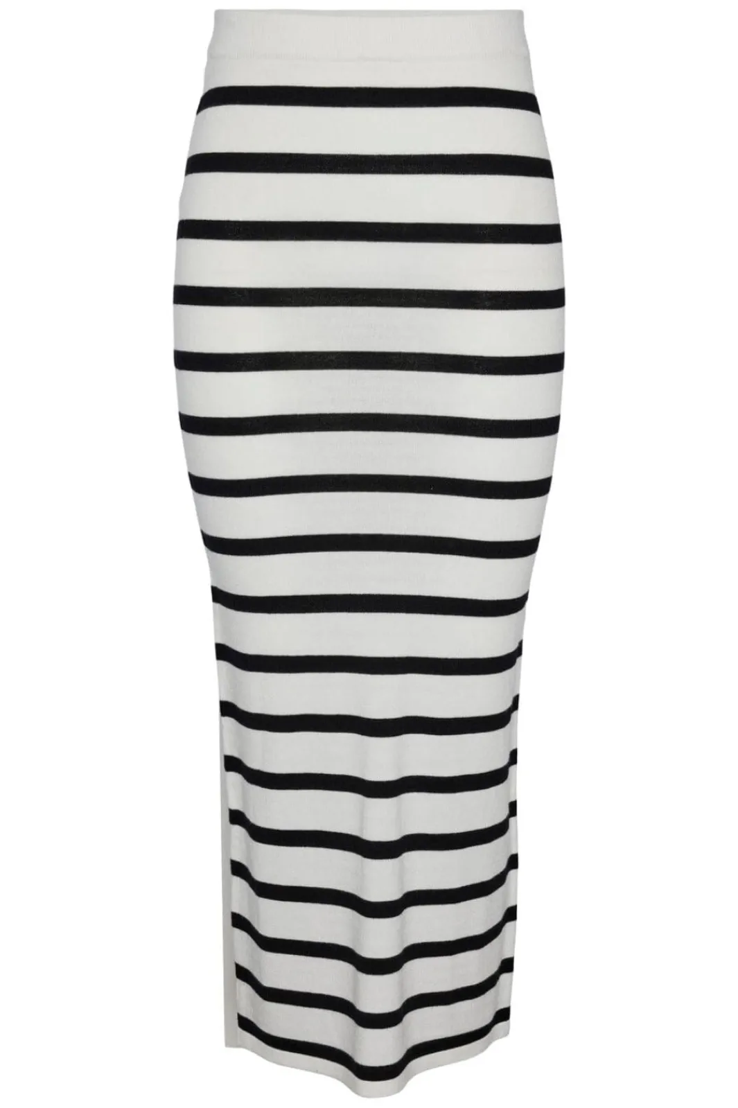 Outlet Pieces Pcmikala Ankle Skirt Pa 4439301 Cloud Dancer Black