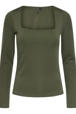 Hot Pieces Pcminni Ls Blouse Pb 4558588 Deep Lichen Green