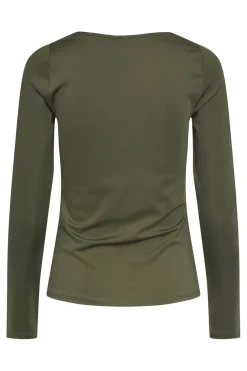 Hot Pieces Pcminni Ls Blouse Pb 4558588 Deep Lichen Green