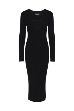 Online Pieces Pcmira Ls Knit Dress 4542913 Black