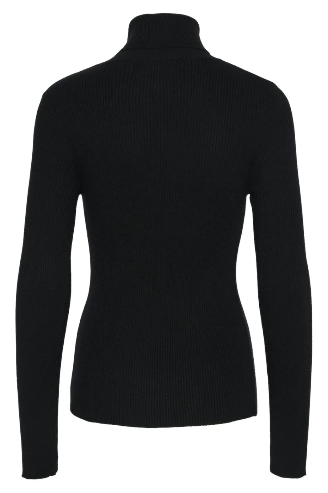 New Pieces Pcmira Ls Rollneck Knit 4542923 Black