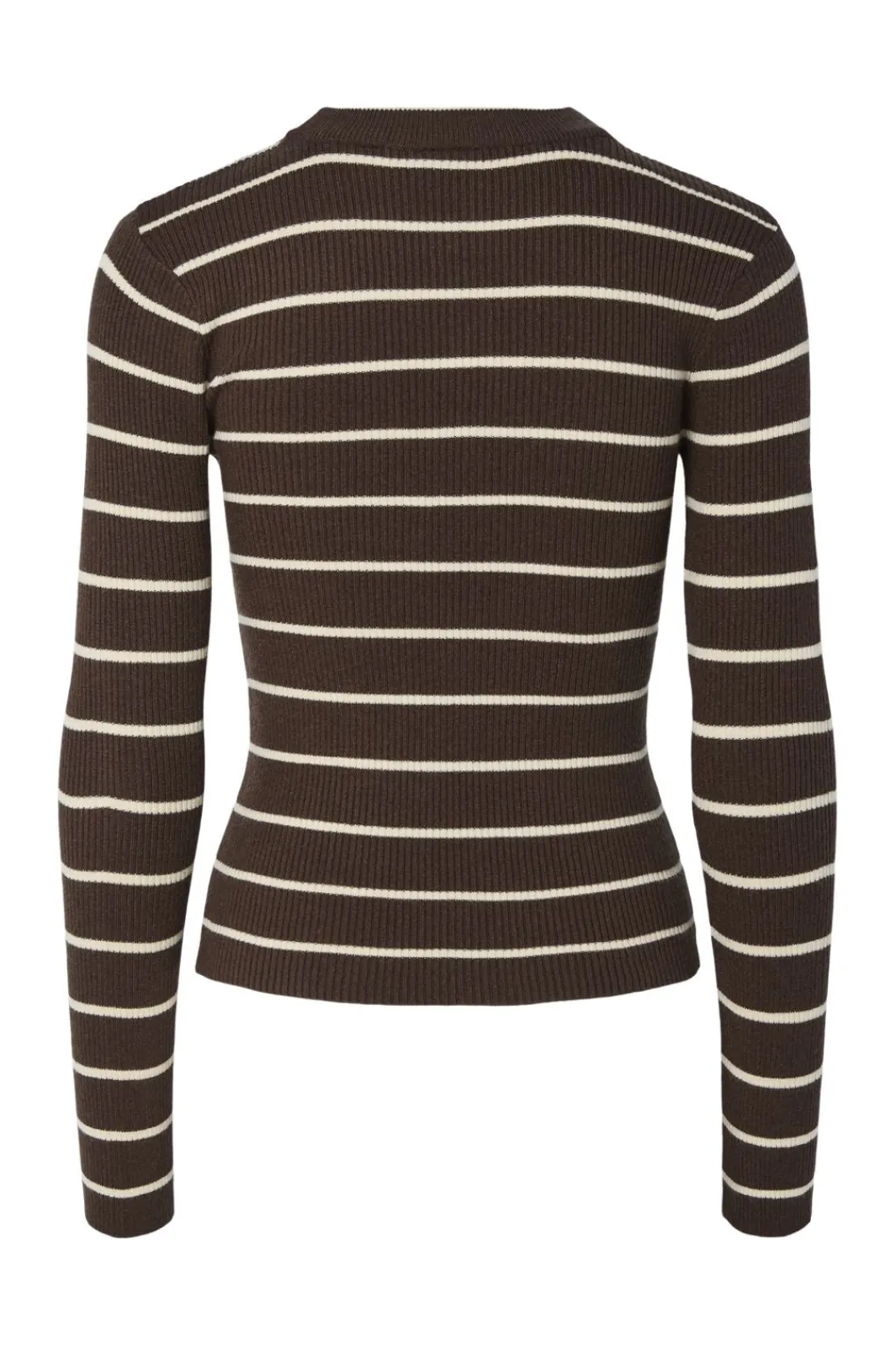 Discount Pieces Pcmira New Ls O-Neck Knit 4803164 Hot Fudge Birch Narrow