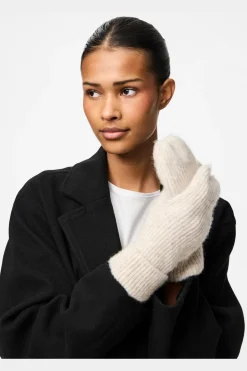 Best Pieces Pcmoella Mittens 4547295 Whitecap Gray Melange