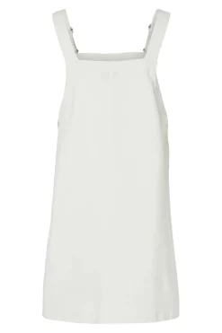 Clearance Pieces Pcmonica Sl Denim Spencer Dress 4865971 Bright White