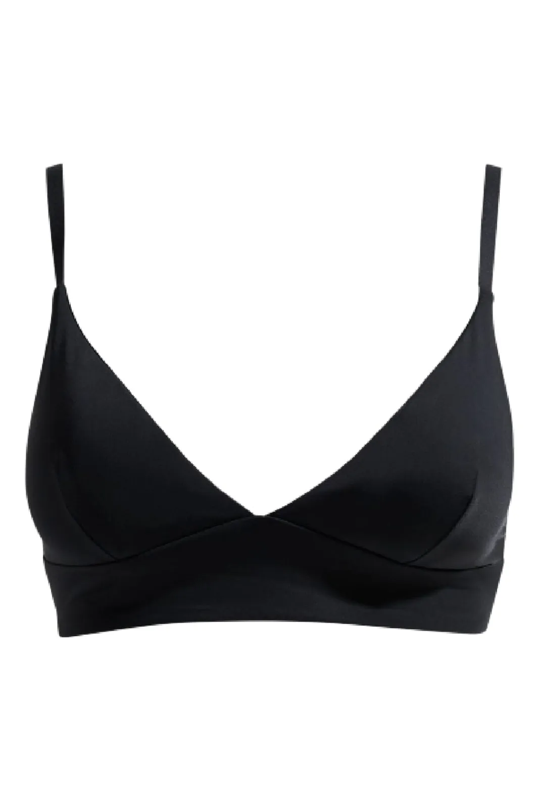 Online Pieces Pcnamee Triangle Bra 179276 Black