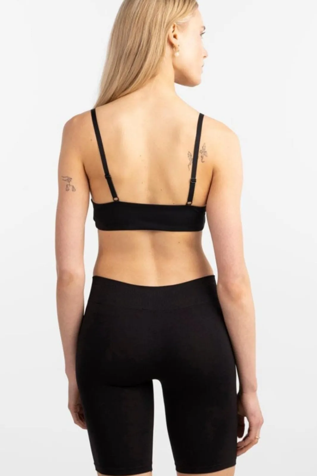 Online Pieces Pcnamee Triangle Bra 179276 Black
