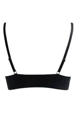 Online Pieces Pcnamee Triangle Bra 179276 Black
