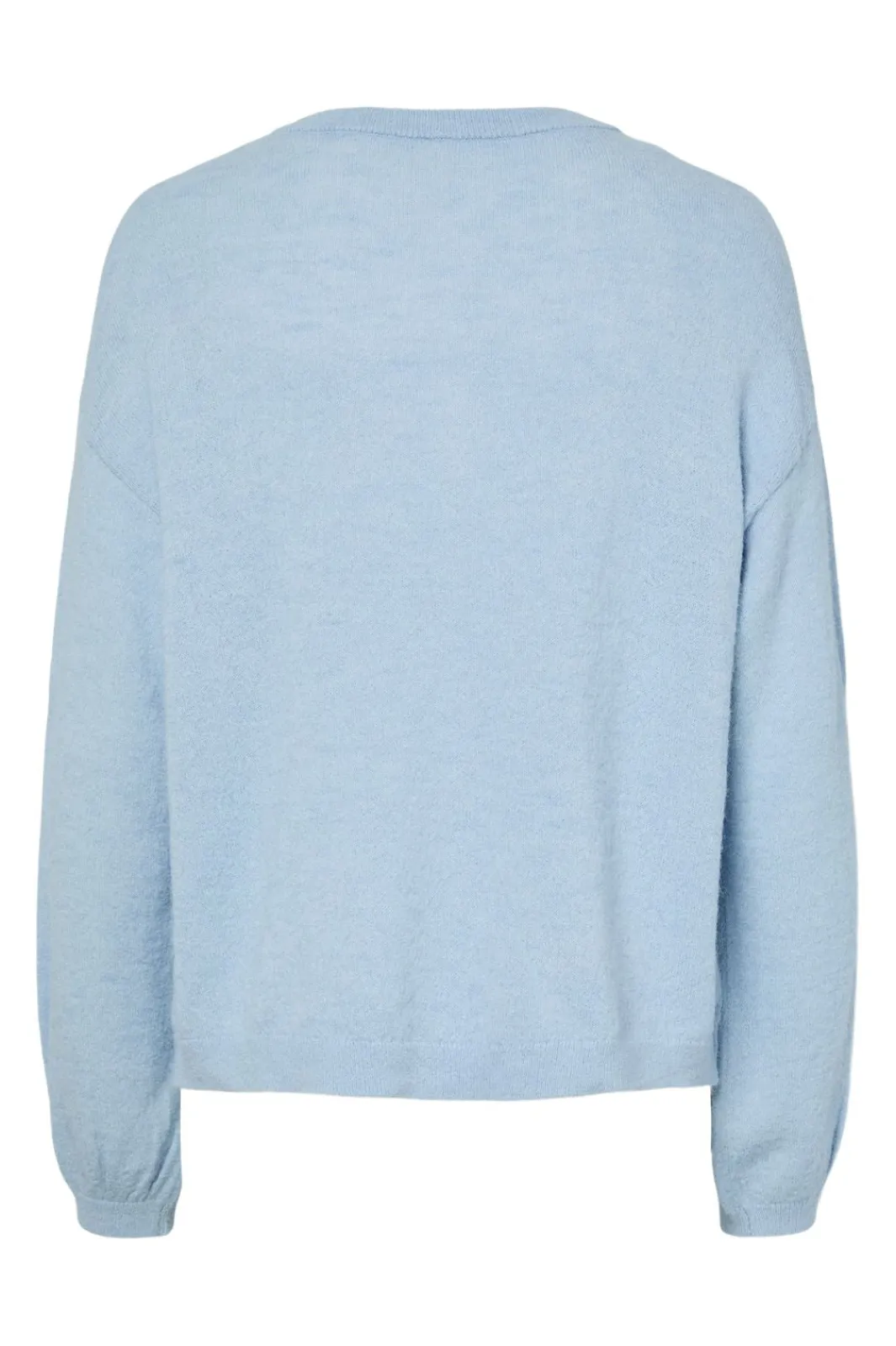 Discount Pieces Pcnaomi Ls O-Neck Knit Cardigan 4897829 Cashmere Blue Melange