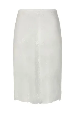 Online Pieces Pcnatasja Lace Sarong 4997997 Bright White