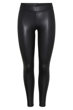 Pieces PcNew Shiny Leggings Black
