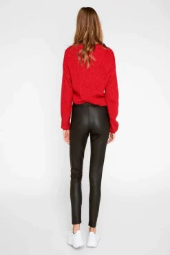 Pieces PcNew Shiny Leggings Black