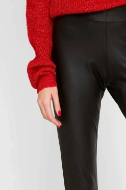 Pieces PcNew Shiny Leggings Black