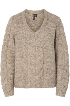 Discount Pieces Pcnina Ls V-Neck Knit 4799695 Fossil