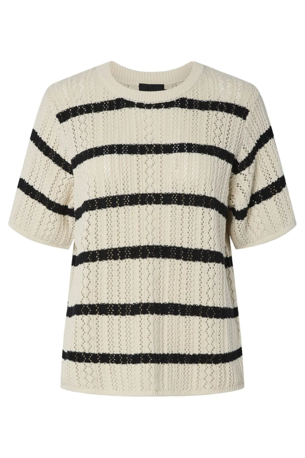 Online Pieces Pcnuka Ss O-Neck Knit 17158293 4790668
