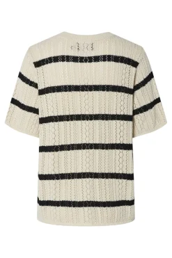 Online Pieces Pcnuka Ss O-Neck Knit 17158293 4790668