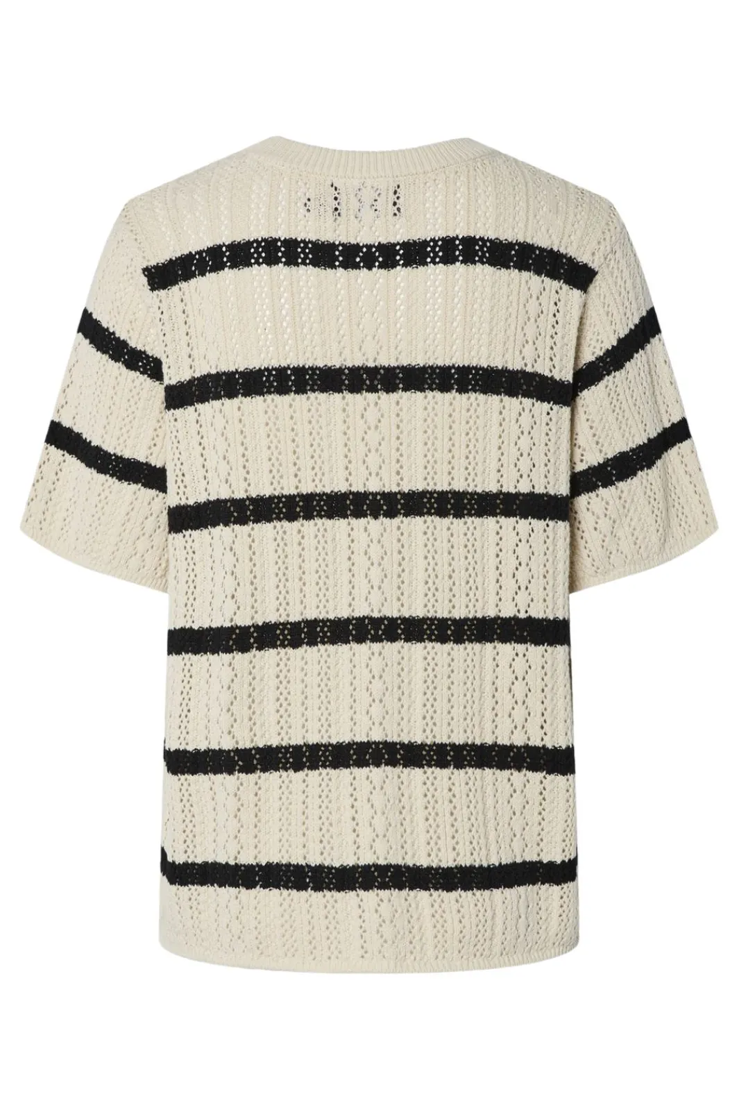 Online Pieces Pcnuka Ss O-Neck Knit 17158293 4790668