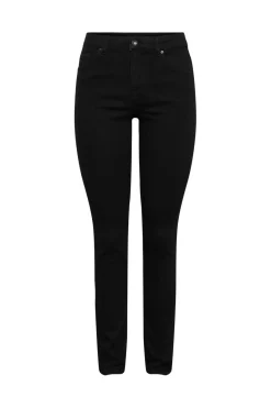 New Pieces Pcnunna Slim Blc06 4291592 Black Denim