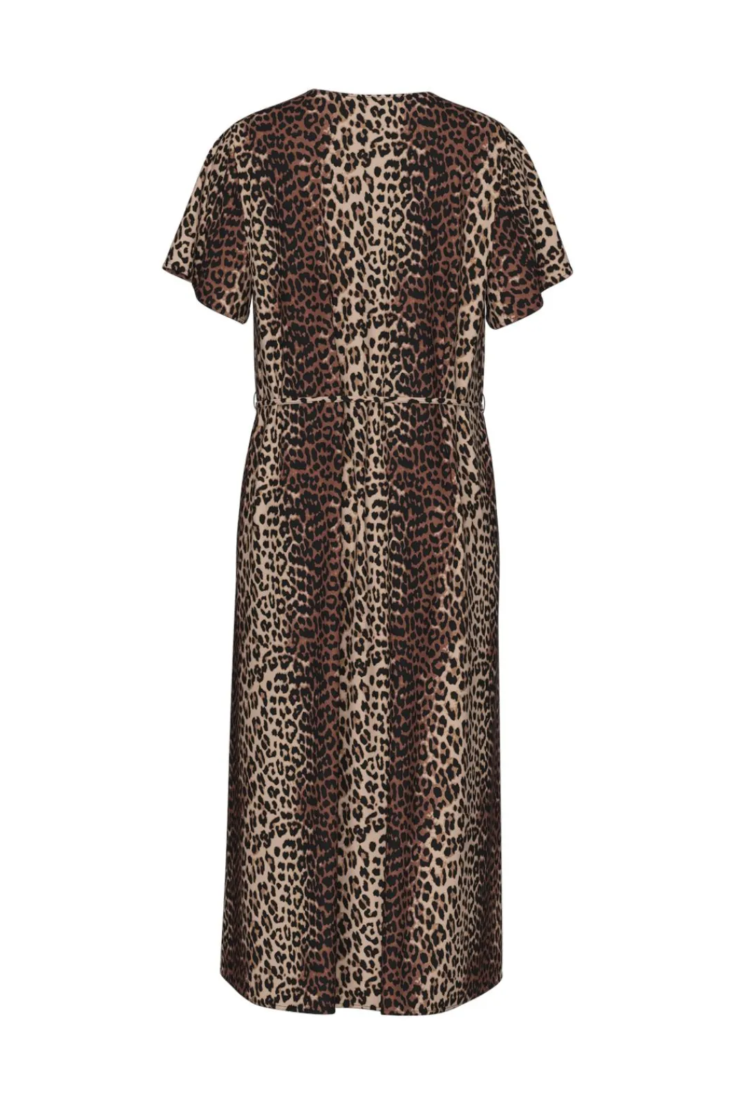 Pieces Pcnya Ss V-Neck Midi Dress 4716565 Moonlight Leo