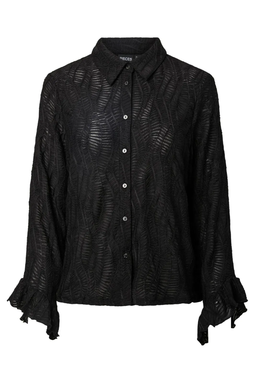 Online Pieces Pcodessa Ls Shirt Fsy Pp 5036996 Black