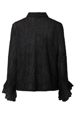 Online Pieces Pcodessa Ls Shirt Fsy Pp 5036996 Black
