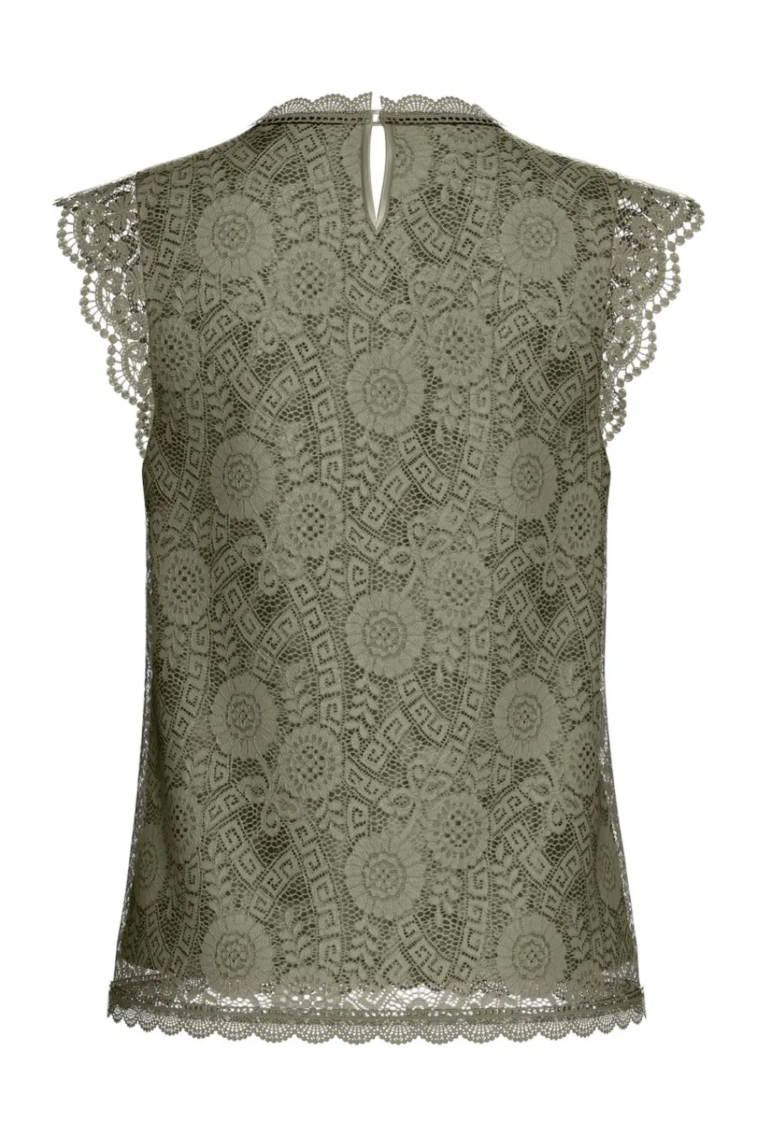 Outlet Pieces Pcolline Sl Lace Top 17120454 4641940