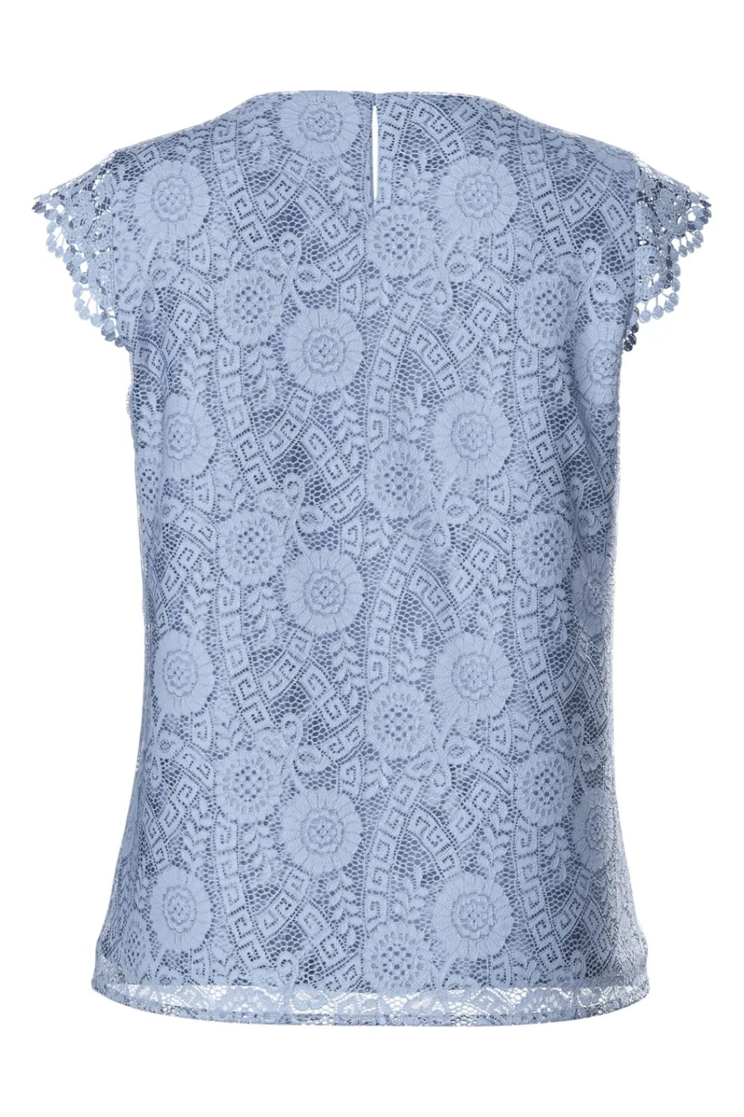 Sale Pieces Pcolline Sl Lace V-Neck Top 17154614 4737201