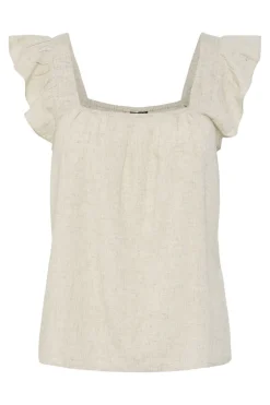 New Pieces Pcpia Sl Top 4764611 Birch Melange