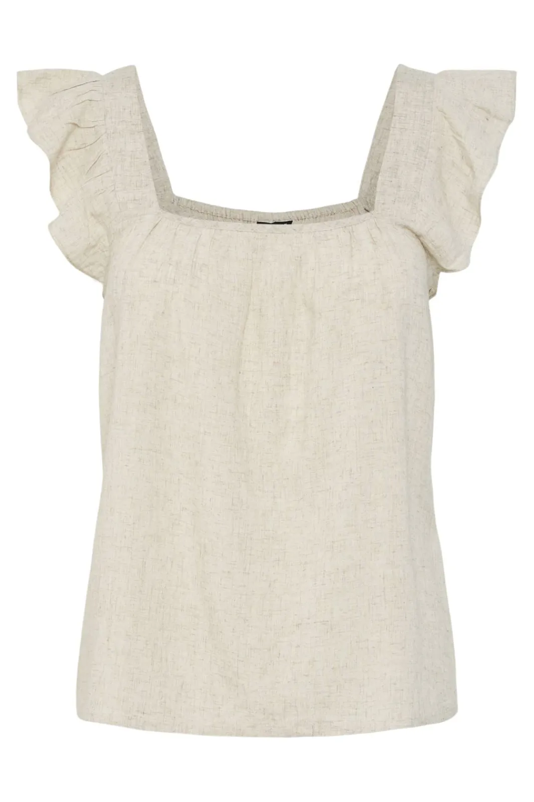 New Pieces Pcpia Sl Top 4764611 Birch Melange