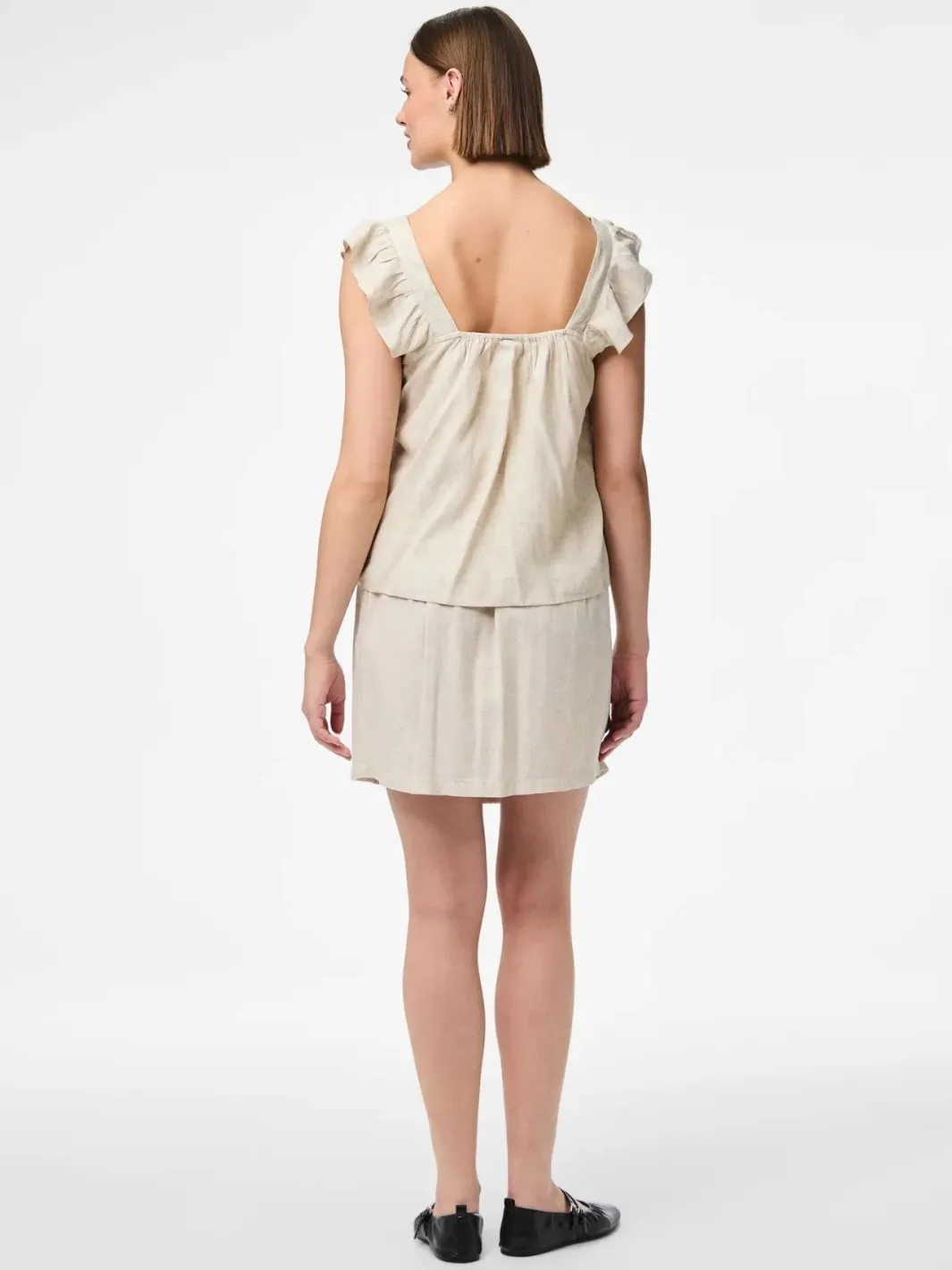 New Pieces Pcpia Sl Top 4764611 Birch Melange