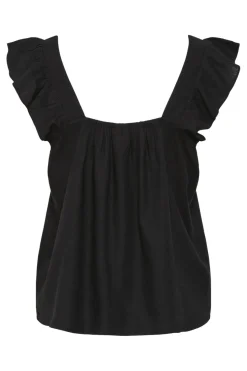 New Pieces Pcpia Sl Top 4649003 Black