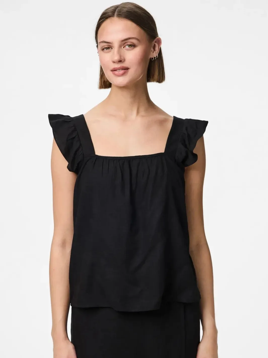 New Pieces Pcpia Sl Top 4649003 Black