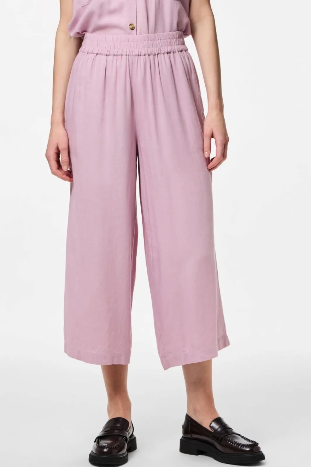 Outlet Pieces Pcpia Wide Culotte 4648842 Dawn Pink