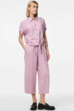 Outlet Pieces Pcpia Wide Culotte 4648842 Dawn Pink