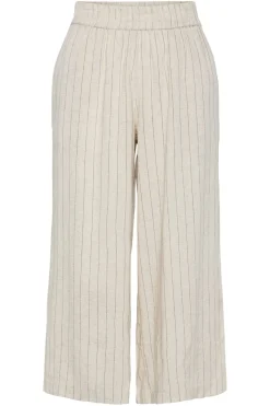 Clearance Pieces Pcpia Wide Culotte 4808026 Birch Black
