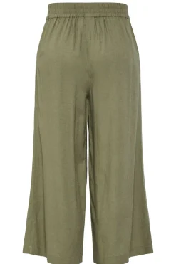 New Pieces Pcpia Wide Culotte 4670233 Deep Lichen Green